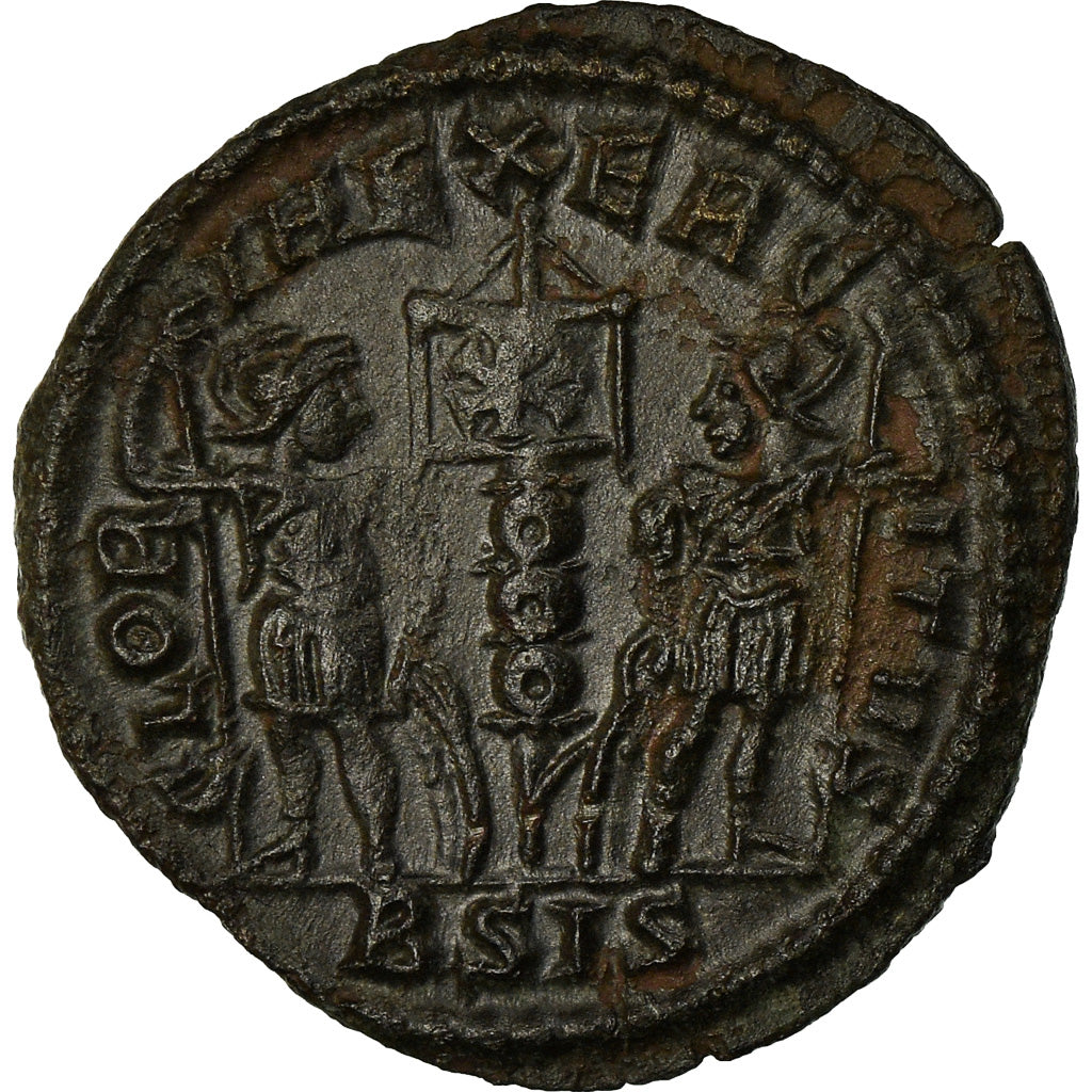 Moneta, Constans, Centenionalis, 337-340, Siscia, MS(63), Miedź, RIC:88