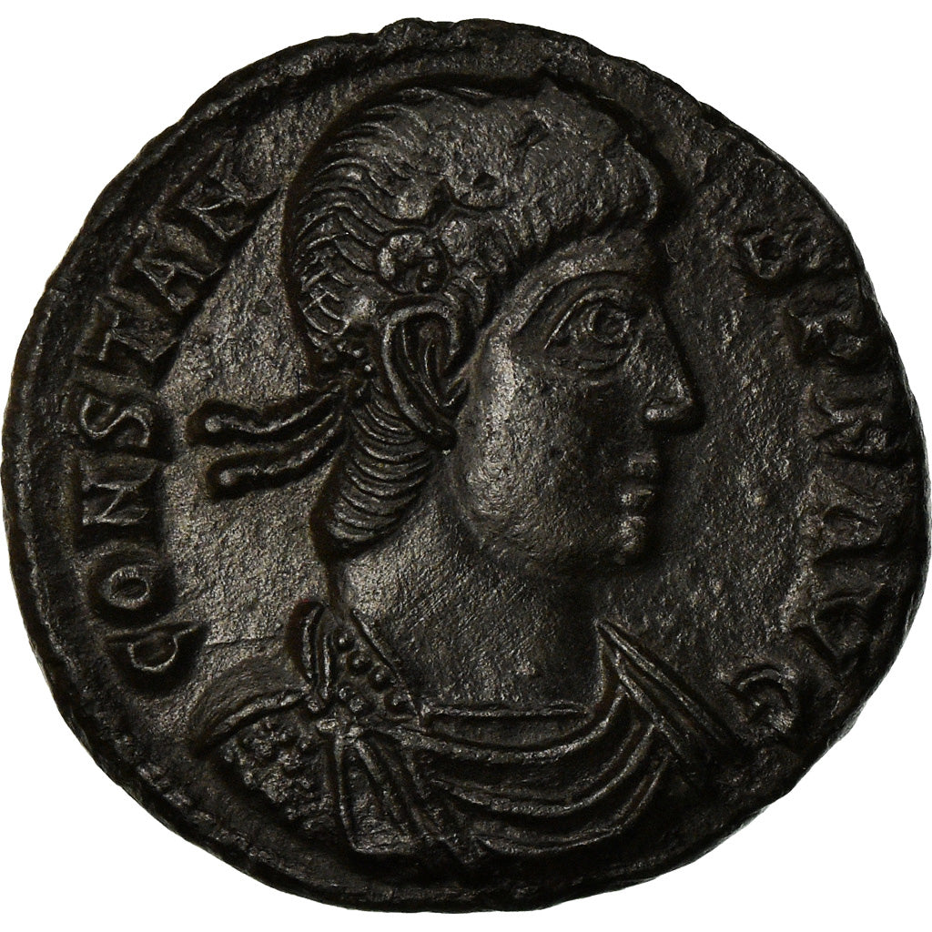 Moneta, Constans, Centenionalis, 341-347, Siscia, SPL, Rame, RIC:192