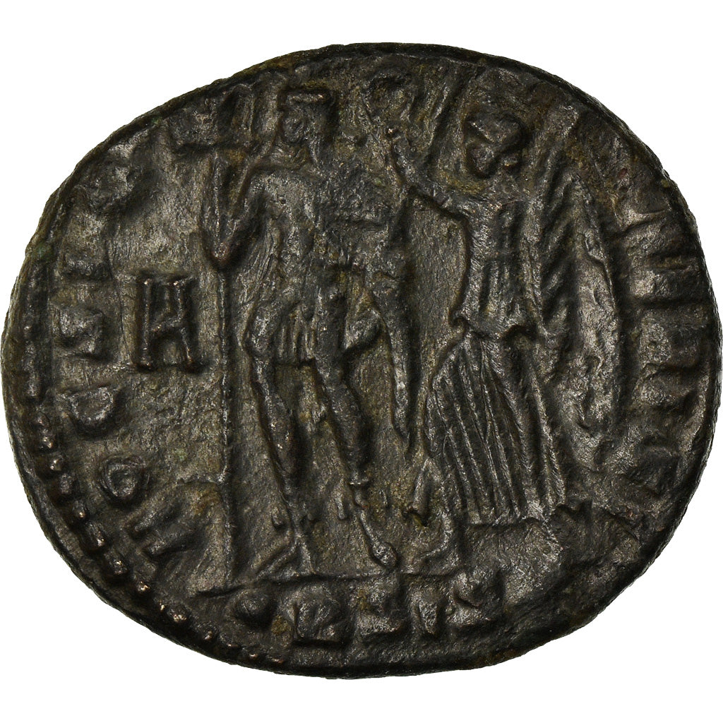 Coin, Vetranio, Maiorina, 350, Siscia, EF(40-45), Copper, RIC:282