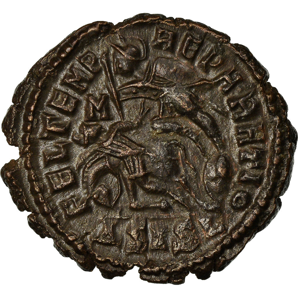 Coin, Julian II, Reduced maiorina, 355-361, Siscia, MS(63), Copper