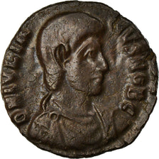 Coin, Julian II, Reduced maiorina, 355-361, Sirmium, AU(55-58), Copper
