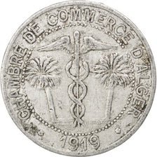 Algeria, 10 Centimes, 1919, VF(30-35), Aluminium, Elie #10.13, 1.57
