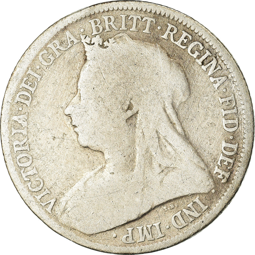 Coin, Great Britain, Victoria, Shilling, 1897, VF(20-25), Silver, KM:780