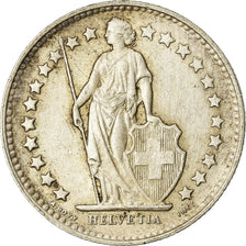 Coin, Switzerland, 1/2 Franc, 1952, Bern, AU(50-53), Silver, KM:23