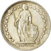 Coin, Switzerland, 1/2 Franc, 1952, Bern, AU(50-53), Silver, KM:23