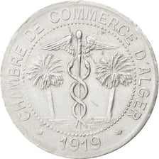 Algeria, 10 Centimes, 1919, AU(50-53), Aluminium, Elie #10.13, 1.76