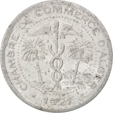 Moneta, Algeria, 5 Centimes, 1921, MB+, Alluminio, Elie:10.16