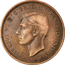 Coin, Great Britain, George VI, 1/2 Penny, 1939, AU(50-53), Bronze, KM:844