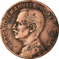 Coin, Italy, Vittorio Emanuele III, 5 Centesimi, 1912, Rome, VF(20-25), Bronze