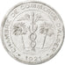 Moneda, Algeria, 5 Centimes, 1921, MBC+, Aluminio, Elie:10.16