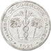 Coin, Algeria, 5 Centimes, 1921, AU(50-53), Aluminium, Elie:10.16