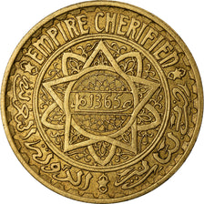 Coin, Morocco, Mohammed V, 5 Francs, AH 1365/1946, Paris, EF(40-45)