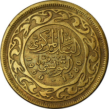 Coin, Tunisia, 100 Millim, 1960, AU(50-53), Brass, KM:309