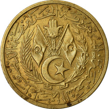 Coin, Algeria, 20 Centimes, 1964/AH1383, AU(50-53), Aluminum-Bronze, KM:98