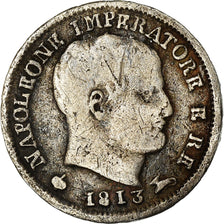Münze, Italien Staaten, KINGDOM OF NAPOLEON, Napoleon I, 5 Soldi, 1813, Milan