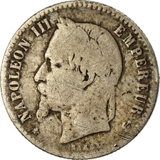 Munten, Frankrijk, Napoleon III, Napoléon III, 50 Centimes, 1867, Paris, ZG+