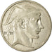 Moeda, Bélgica, 50 Francs, 50 Frank, 1951, VF(30-35), Prata, KM:136.1