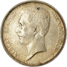 Coin, Belgium, Albert I, Franc, 1912, VF(30-35), Silver, KM:73.1