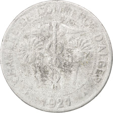 Algeria, 10 Centimes, 1921, VG(8-10), Aluminium, Elie #10.17c, 1.58