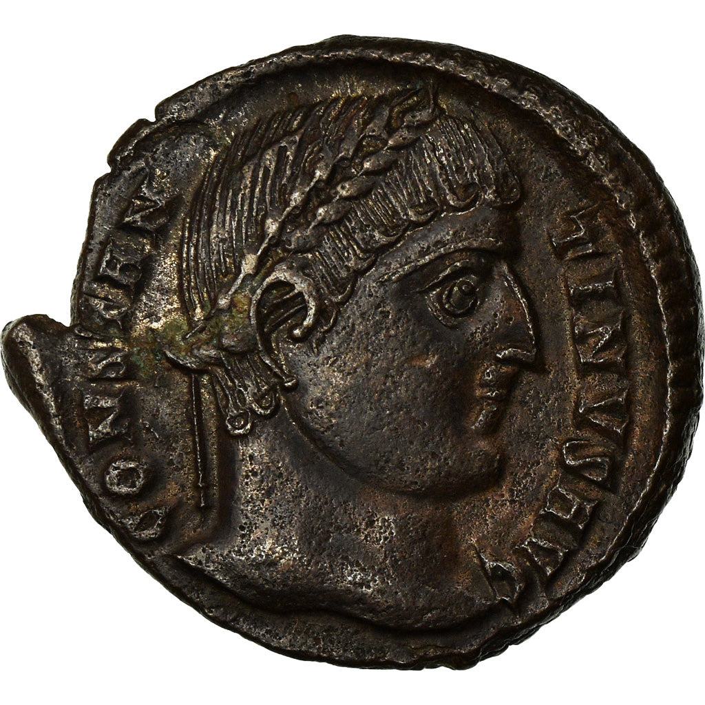 Coin, Constantine I, Nummus, 325-326, Kyzikos, AU(55-58), Copper, RIC:34
