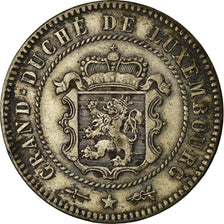 Coin, Luxembourg, William III, 5 Centimes, 1854, Utrecht, EF(40-45), Bronze