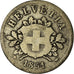 Monnaie, Suisse, 10 Rappen, 1851, Strasbourg, B+, Billon, KM:6