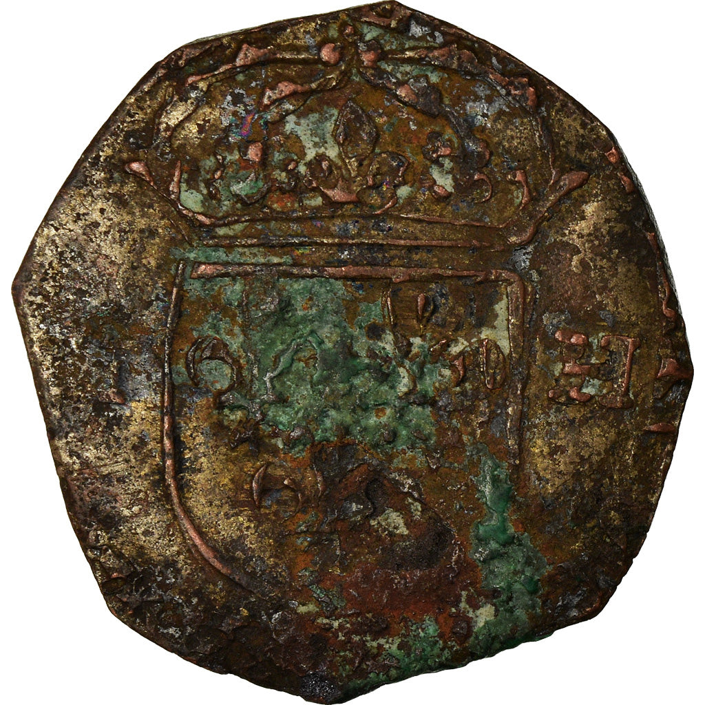 Münze, Frankreich, Henri IV, Douzain aux deux H, Uncertain date, Contemporary