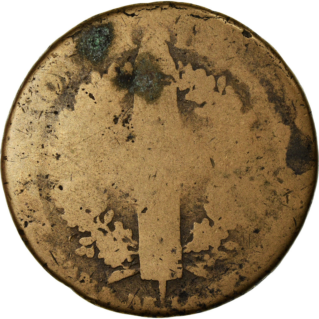 Munten, Frankrijk, 2 sols françois, 2 Sols, 1791, Paris, G+, Bronze, KM:603.1