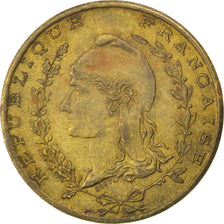 Algeria, 1 Franc, EF(40-45), Brass, Elie #15.3, 3.27
