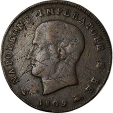 Moneta, DEPARTAMENTY WŁOSKIE, KINGDOM OF NAPOLEON, Napoleon I, 3 Centesimi