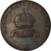 Coin, ITALIAN STATES, LOMBARDY-VENETIA, 5 Centesimi, 1822, Milan, EF(40-45)