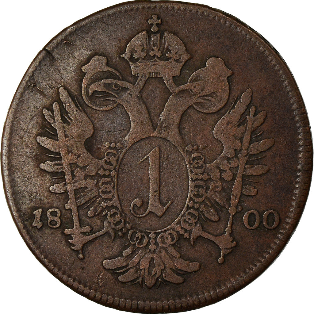 Coin, Austria, Franz II (I), Kreuzer, 1800, Vienna, VF(30-35), Billon, KM:2111