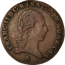 Münze, Österreich, Franz II (I), 1/2 Kreuzer, 1800, Vienne, SS, Kupfer