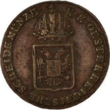 Coin, Austria, Franz II (I), 1/2 Kreuzer, 1816, Vienna, EF(40-45), Copper