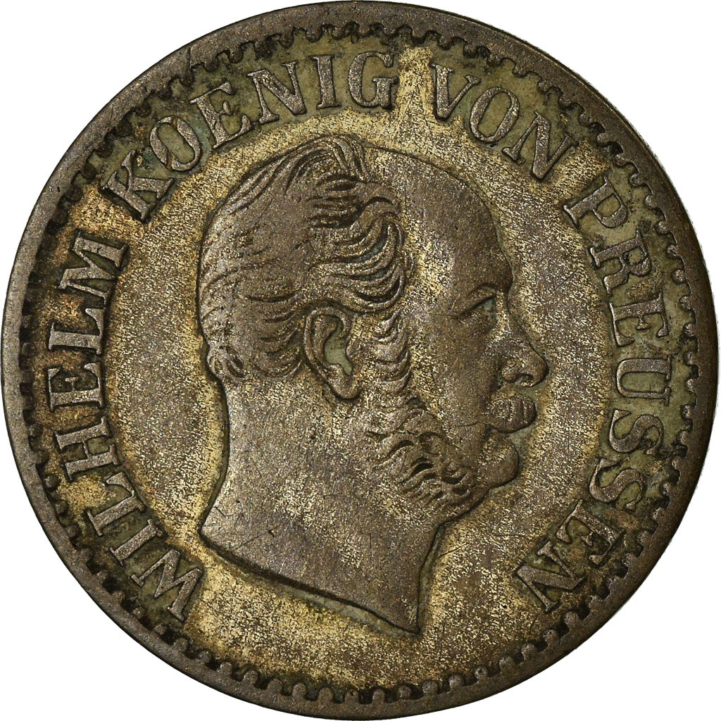Moneta, Stati tedeschi, PRUSSIA, Wilhelm I, Groschen, 1868, Berlin, MB+