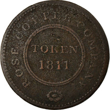 Coin, Great Britain, Rose Copper Company, Halfpenny Token, 1811, Birmingham