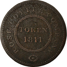 Munten, Groot Bretagne, Rose Copper Company, Halfpenny Token, 1811, Birmingham