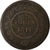 Coin, Great Britain, Rose Copper Company, Halfpenny Token, 1811, Birmingham