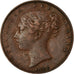 Coin, Great Britain, Victoria, Farthing, 1840, EF(40-45), Copper, KM:725