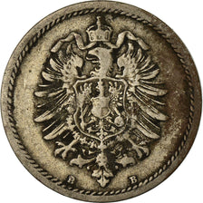 Coin, GERMANY - EMPIRE, Wilhelm I, 5 Pfennig, 1875, Hannover, VF(30-35)