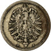 Coin, GERMANY - EMPIRE, Wilhelm I, 5 Pfennig, 1875, Hannover, VF(30-35)