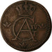 Moneta, Svezia, Gustaf IV Adolf, 1/12 Skilling, 1805, MB+, Rame, KM:563