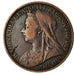 Coin, Great Britain, Victoria, Penny, 1901, VF(30-35), Bronze, KM:790
