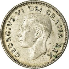 Monnaie, Canada, George VI, 10 Cents, 1952, Royal Canadian Mint, Ottawa, TTB