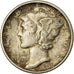 Coin, United States, Mercury Dime, Dime, 1941, U.S. Mint, San Francisco