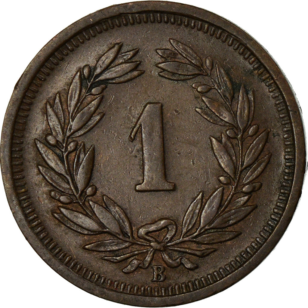 Moneta, Svizzera, Rappen, 1937, Bern, BB+, Bronzo, KM:3.2