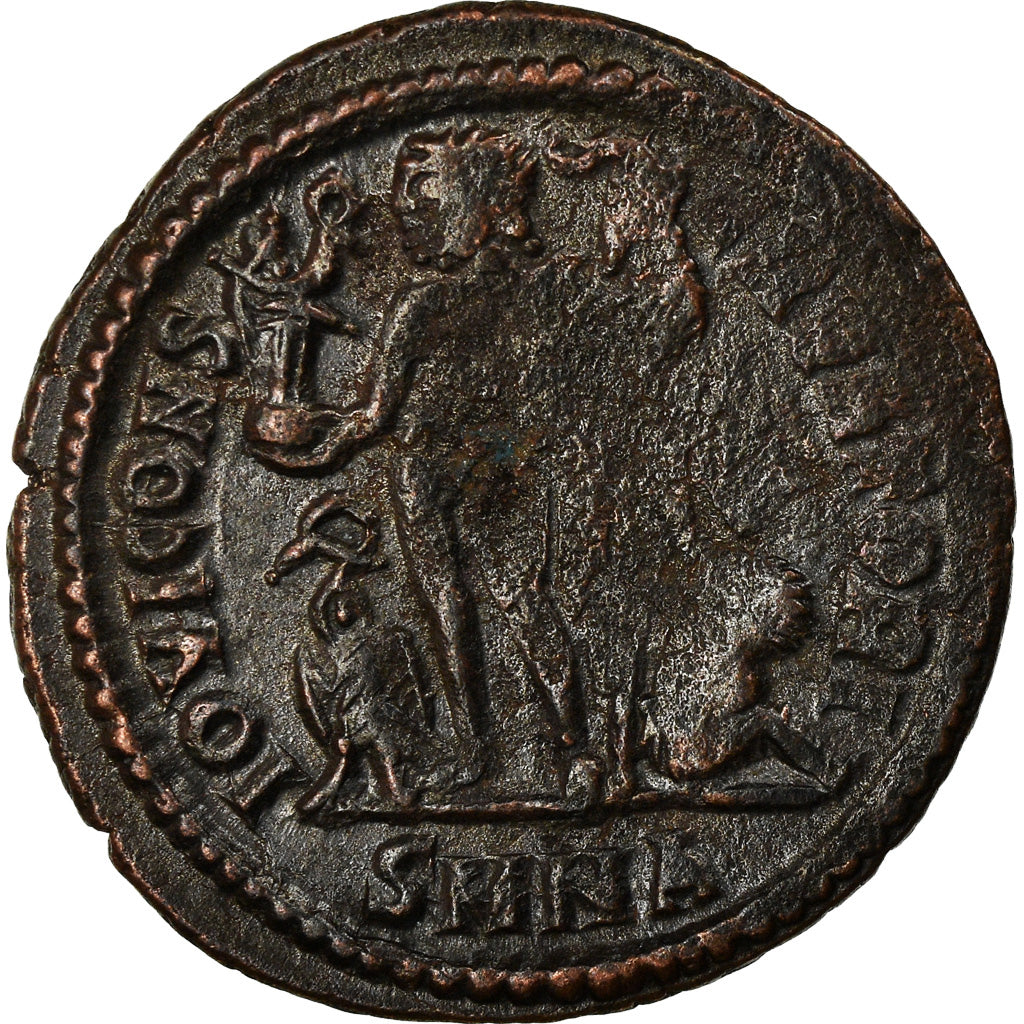 Coin, Licinius I, Nummus, 321-324, Nicomedia, EF(40-45), Copper, RIC:44