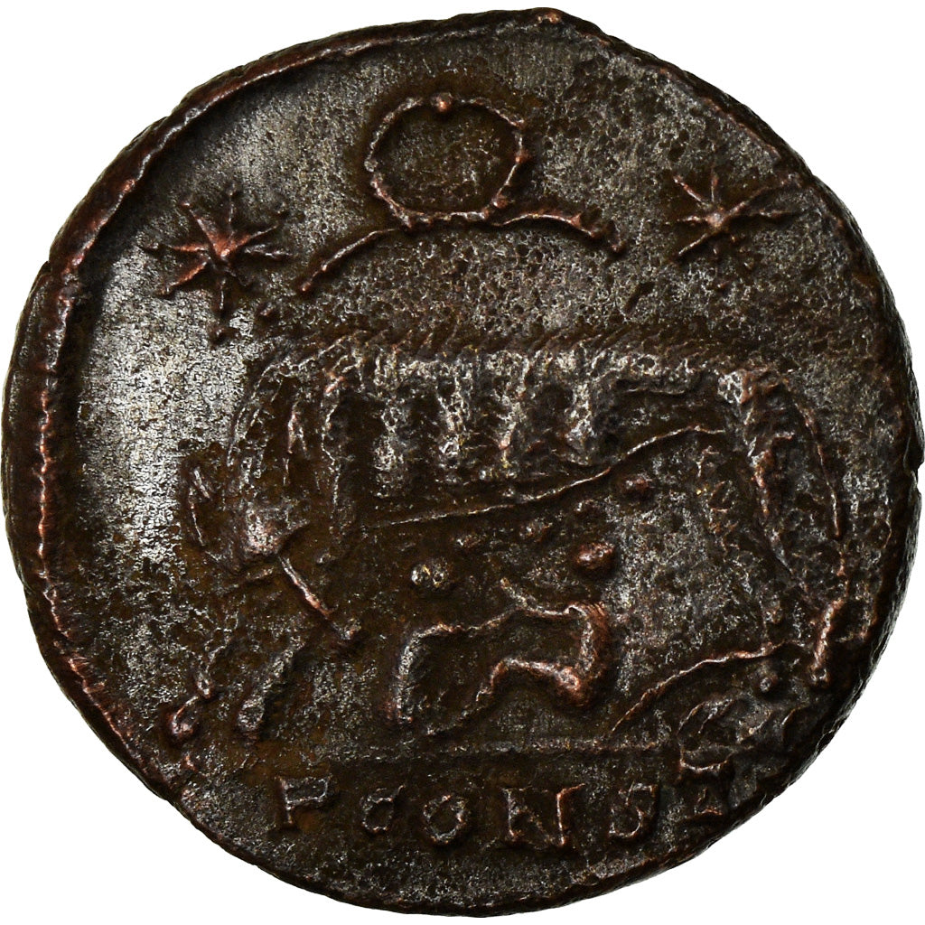 Coin, City Commemoratives, Nummus, 333, Arles, EF(40-45), Copper, RIC:373