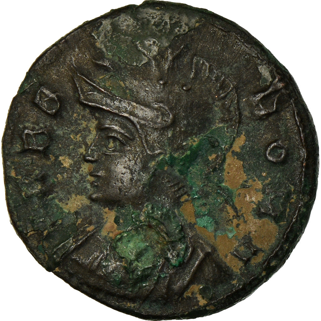 Coin, Nummus, Trier, EF(40-45), Copper