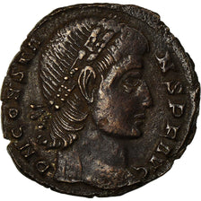 Coin, Constans, Nummus, 337-340, Constantinople, AU(50-53), Copper, RIC:29